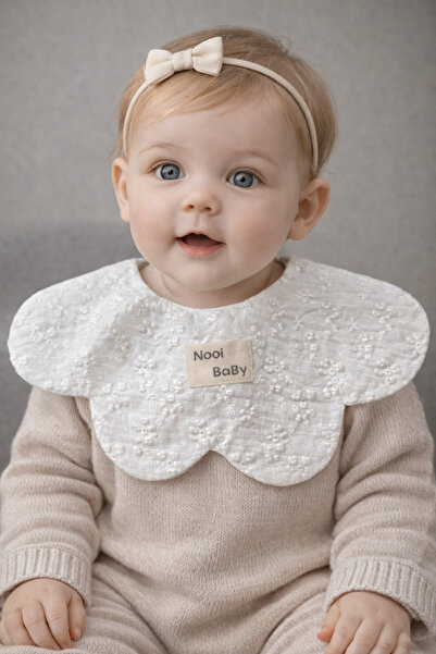 greenmoss Guler din dantelă cu design special / Bavetă / Eșarfă