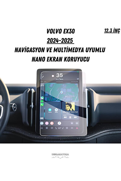 UniqAnatolia Volvo Ex30 2024-2025 Navigation and Multimedia Compatible Nano S...