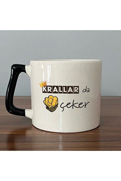 Kırtasiye Ofisi Kings Come Near Me Black Handle Prime Humorous Gift Mug Cup Mug