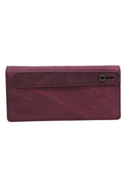 Meskanto Mathilda Genuine Leather Women's Wallet with Phone Compartment