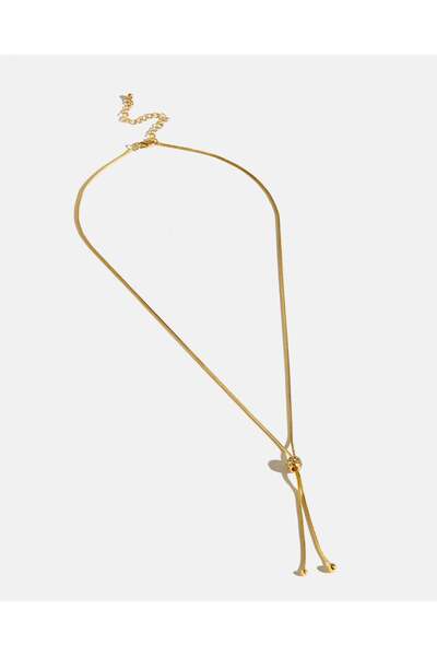 REDTAG قلادة نسائية مزينة بالذهب