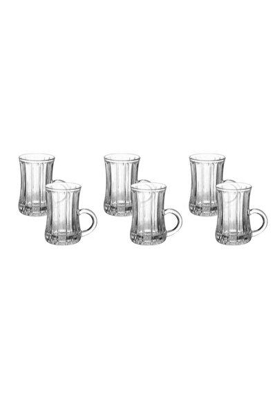 Generic Max Sword Glass Cups, Engraving, 6 Pieces - Clear