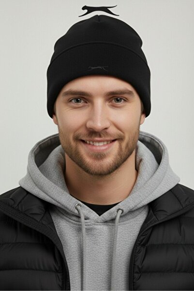 Slazenger ®   Beanie Polar I Unisex Black Beanie