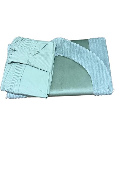 Gerenic طقم صلاة نسائي سجادة صلاة مع شرشف لبس