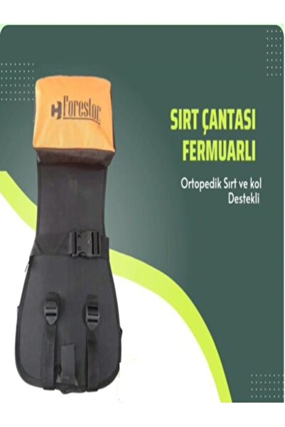 FORESTOR Tırpan Taşıma Askısı , Sırtlık, Sırt Çantası Fermuarlı