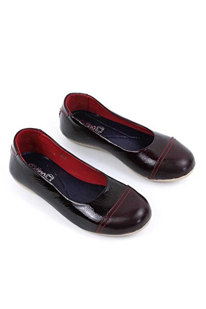 tino Lightweight ballet flats, made of natural patent leather, for children 3...