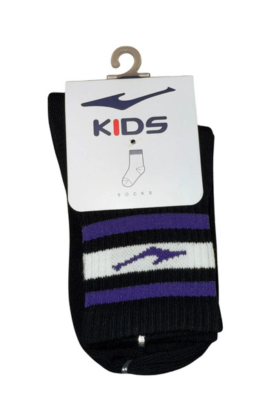 ERKE Black Unisex Half Socks Model Code: (75323112076002-1)