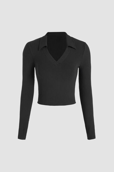 Hiccup Simple V-neck top