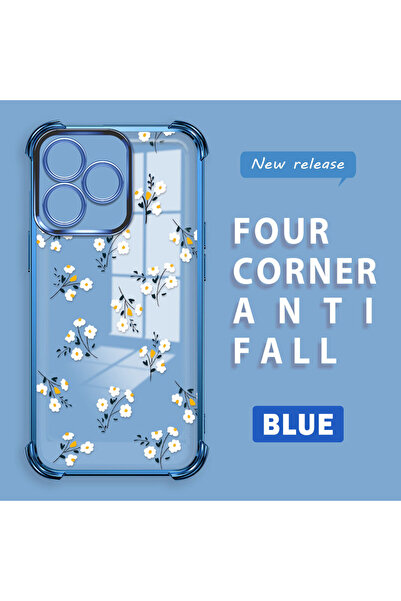 Hontinga Realme Note 50 Compatible Camera Protected Transparent Soft Silicone...