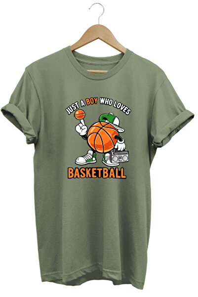 onsrawear Basketball Printed Unisex 100% Cotton Basic T-Shirt