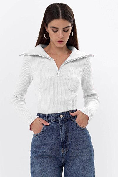 Hiccup Pulover tricotat cu fermoar