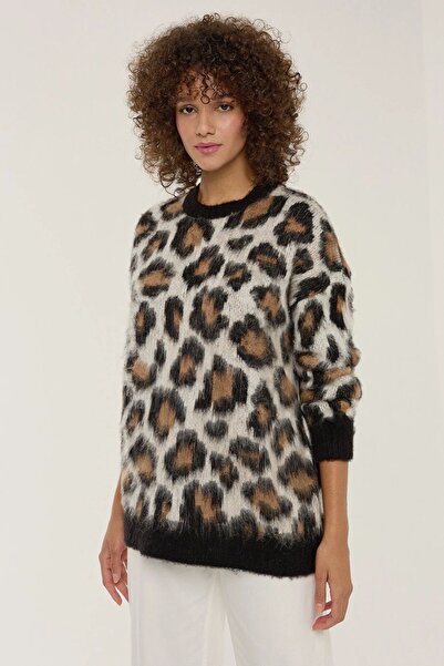 Hiccup Knitted sweater with Printed