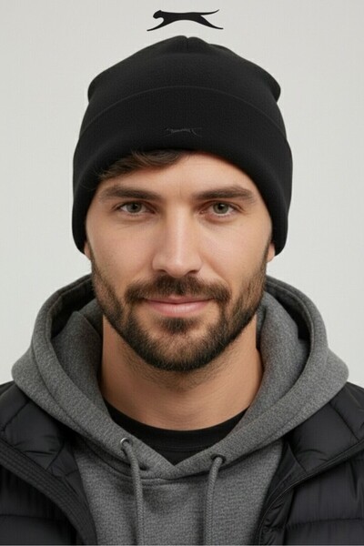 Slazenger ®   Beanie Polar I Unisex Black Beanie