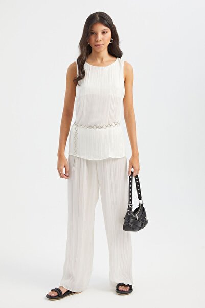 Hiccup Велосипедна блузка з коміром - з поясом