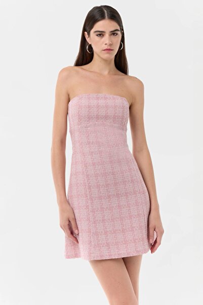 Hiccup Rochie super mini din tweed