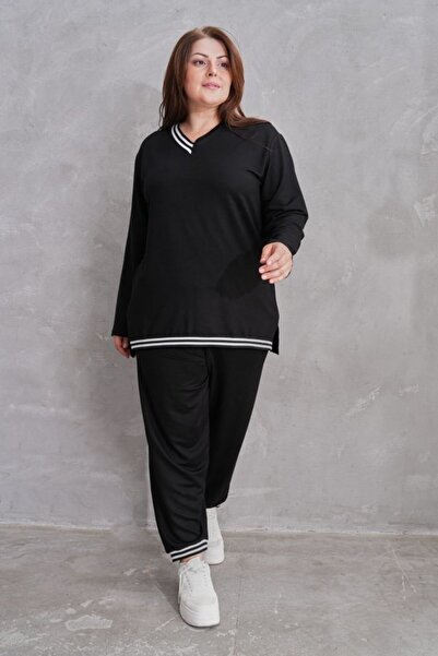 Kokosh moda DRESSIFY MODĂ PENTRU FEMEI Set dublu cu mâneci lungi și detalii s...