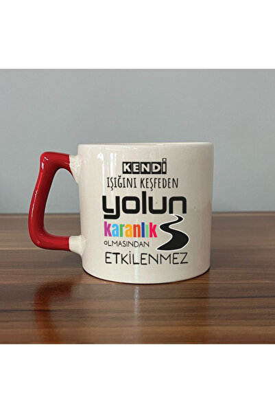 Kırtasiye Ofisi Red Handle Prime Motivational Gift Cup Mug Cup Mug That Explo...