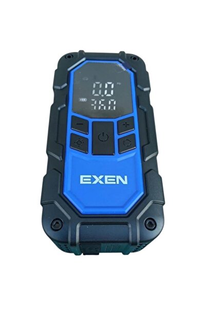 EXEN ENC 155 JS Şarjlı Lastik Şişirme Akü ve Şoklama