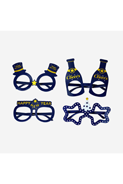 Flying Tiger Copenhagen 4'lü Yılbaşı Parti Gözlüğü Seti