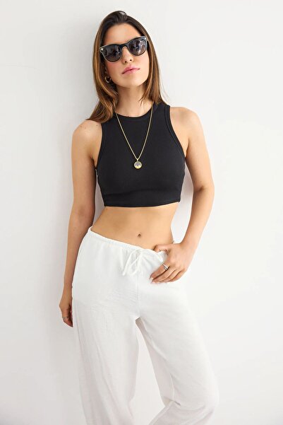 Hiccup Maiou simplu țesut cu guler rotund