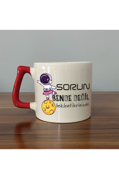 Kırtasiye Ofisi It's Not My Problem, It's in Your Expectations - Red Handle P...