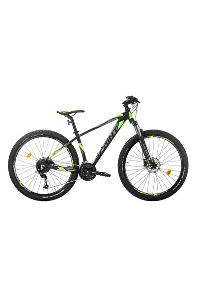 Sprint Bicicletă Maverick Pro 27.5", 480 mm, Negru Mat Verde