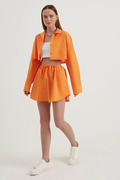 Hiccup Ψηλόμεση μίνι φούστα με φερμουάρ