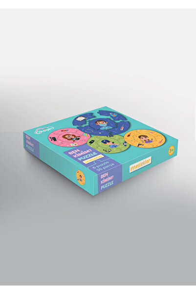 oksijen oyuncak Meslek Tanıma & Eşleştirme – 30 Parça Eğitici Puzzle