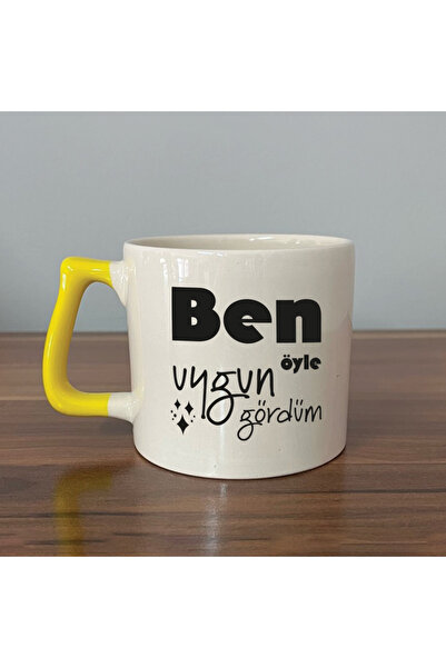 Kırtasiye Ofisi That's How I Saw It Prime Laf with Yellow Handle Thrusting Gi...