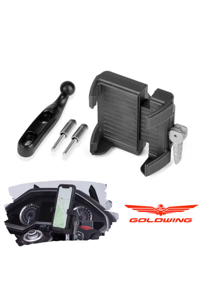 Knmaster GPH100 Honda Goldwing GL1800 (2018-2024) Uyumlu 360° Döner Motosikle...