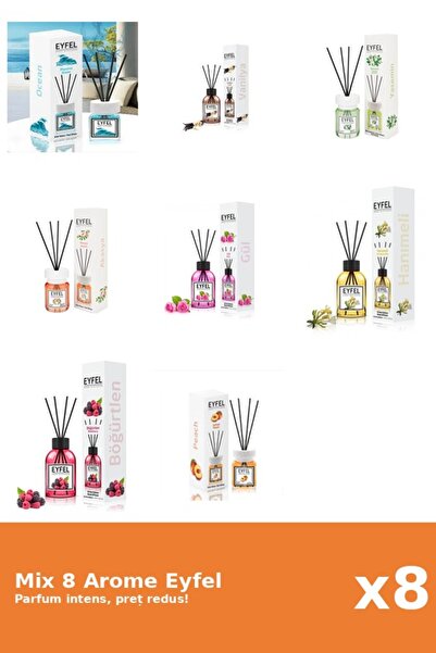 Eyfel Set 8 Mix Variat: 8 arome