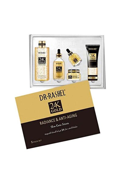 Dr. Rachel 5-Piece 24K Gold Radiance and Anti-Aging Skin Care Set