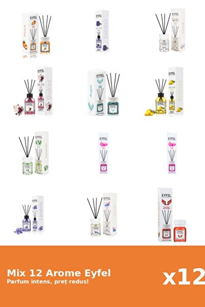 Eyfel Set 12 Mix Variat: 11 arome