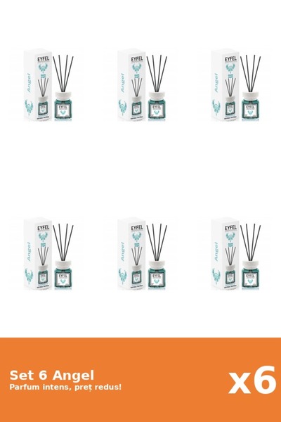 Eyfel Set 6 Odorizant Angel, 120 ml
