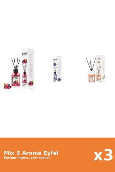 Eyfel Set 3 Mix Eyfel: 1x Acacia, 1x Fructe De Padure, 1x Zambile