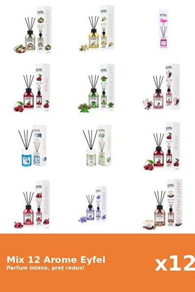 Eyfel Set 12 Mix Variat: 11 arome