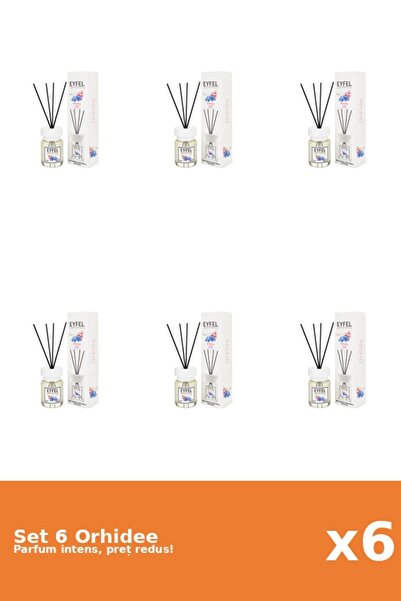 Eyfel Set 6 Odorizant Orhidee, 120 ml