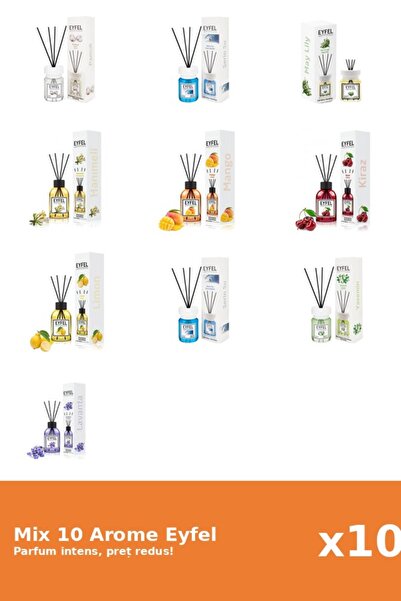Eyfel Set 10 Mix Variat: 9 arome