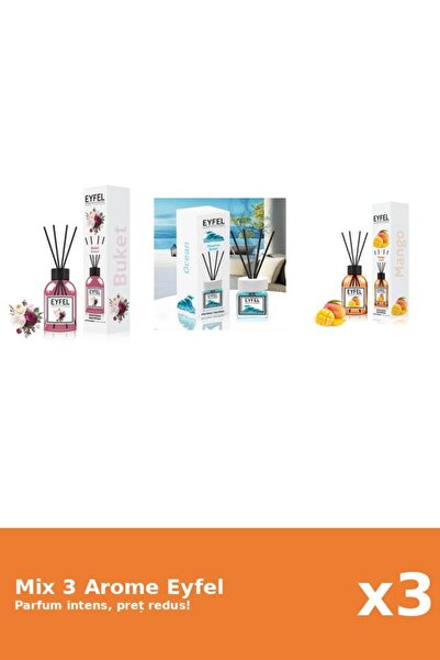 Eyfel Set 3 Mix Eyfel: 1x Bouquet, 1x Mango, 1x Ocean
