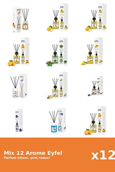 Eyfel Set 12 Mix Variat: 10 arome