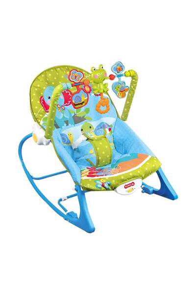 ibaby Baby Rocking Chair Baby Multi-Function Music Vibration Rocking Bed Ligh...