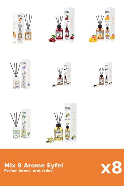 Eyfel Set 8 Mix Variat: 7 arome