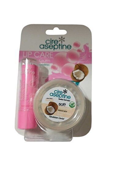 CIRE ASEPTINE LİPCARE BUBLE GUM& 30ML KREM H.CEVİZİ