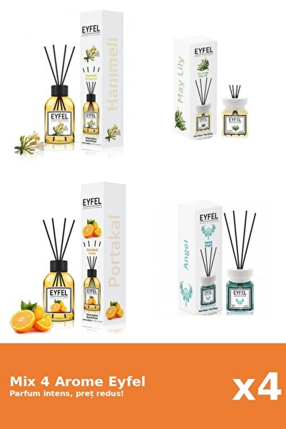 Eyfel Set 4 Mix Eyfel: 1x Angel, 1x Lacramioare, 1x Mana Maicii Domnului, 1x ...