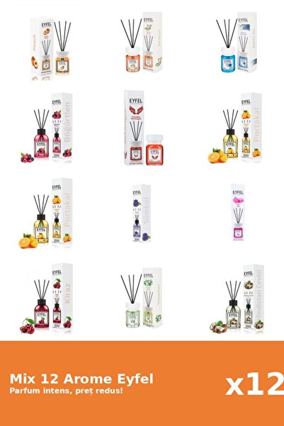 Eyfel Set 12 Mix Variat: 11 arome
