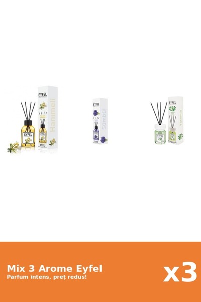 Eyfel Set 3 Mix Eyfel: 1x Jasmine, 1x Manna of the Virgin, 1x Hyacinth