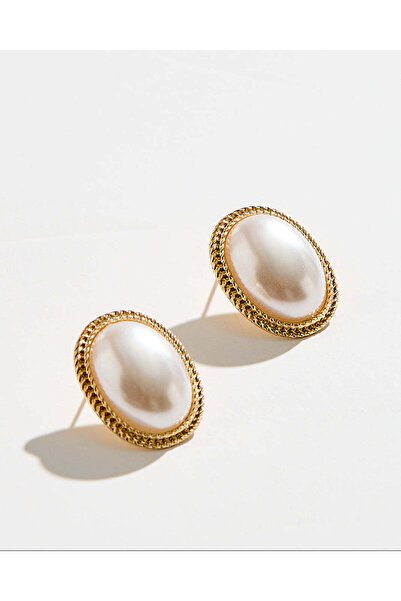 REDTAG Women Gold Embellished Earring