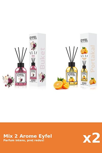 Eyfel Set 2 Mix Eyfel: 1x Bouquet, 1x Portocala