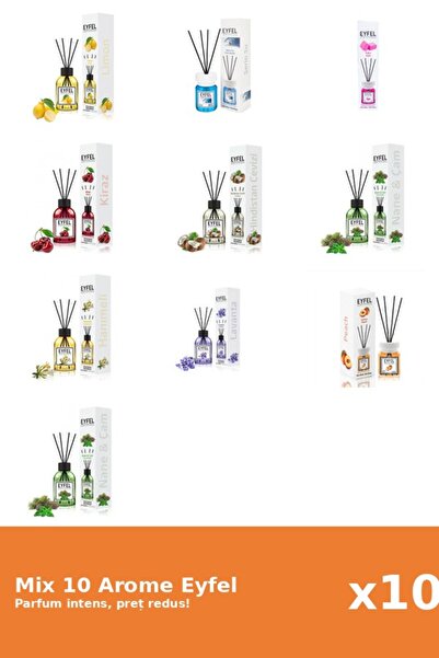 Eyfel Set 10 Mix Variat: 9 arome