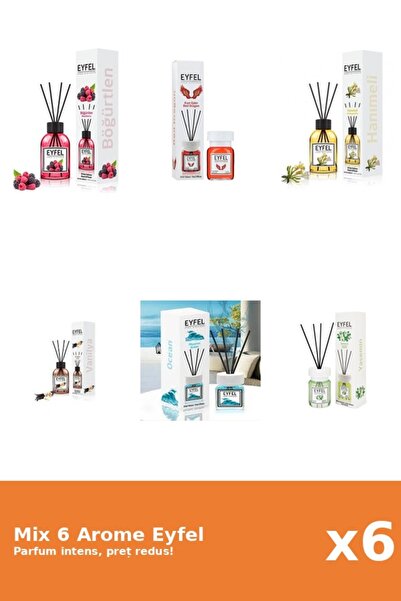 Eyfel Set 6 Mix Variat: 6 arome